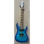 Used Schecter Guitar Research Used Schecter Guitar Research Omen Extreme 6 Blue Solid Body Electric Guitar Blue