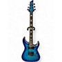 Used Schecter Guitar Research Used Schecter Guitar Research Omen Extreme 6 Blue Solid Body Electric Guitar Blue