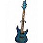 Used Schecter Guitar Research Omen Extreme 6 CHLORINE BURST Solid Body Electric Guitar CHLORINE BURST