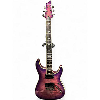 Used Schecter Guitar Research Omen Extreme 6 Electric Magenta Solid Body Electric Guitar