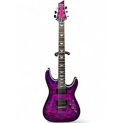 Used Schecter Guitar Research Omen Extreme 6 Electric Magenta Solid Body Electric Guitar