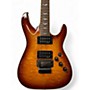 Used Schecter Guitar Research Omen Extreme-6 FR Amber Sunburst Solid Body Electric Guitar Amber Sunburst