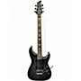 Used Schecter Guitar Research Omen Extreme 6 Floyd Rose See-Thru Black Solid Body Electric Guitar See-Thru Black