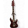 Used Schecter Guitar Research Omen Extreme 6 Floyd Rose TRANSPARENT RED Solid Body Electric Guitar TRANSPARENT RED