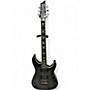 Used Schecter Guitar Research Omen Extreme 6 Floyd Rose Trans Black Solid Body Electric Guitar Trans Black