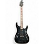 Used Schecter Guitar Research Omen Extreme 6 Floyd Rose Translucent Black Solid Body Electric Guitar Translucent Black