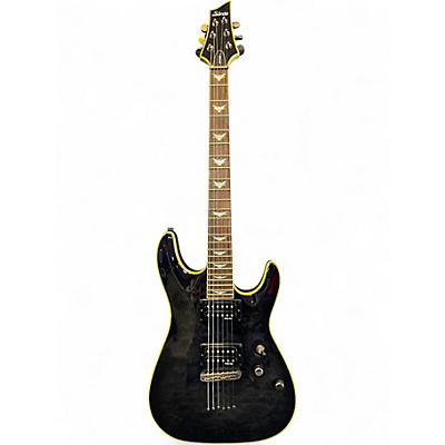 Used Schecter Guitar Research Omen Extreme 6 GRAY BURST Solid Body Electric Guitar