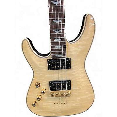 Used Schecter Guitar Research Omen Extreme 6 Left Handed Natural Electric Guitar