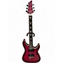 Used Schecter Guitar Research Omen Extreme 6 MAGENTA Solid Body Electric Guitar MAGENTA