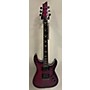 Used Schecter Guitar Research Used Schecter Guitar Research Omen Extreme 6 Magenta Solid Body Electric Guitar magenta