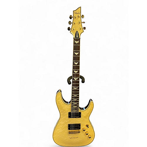 Used Schecter Guitar Research Omen Extreme 6 Natural Solid Body Electric Guitar Natural