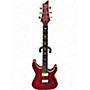 Used Schecter Guitar Research Omen Extreme-6 Shocking Pink Solid Body Electric Guitar Shocking Pink