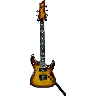 Schecter Guitar Research Used Schecter Guitar Research Omen Extreme 6 TWO TONE BURST Solid Body Electric Guitar