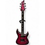 Used Schecter Guitar Research Omen Extreme 6 Trans Purple Solid Body Electric Guitar Trans Purple
