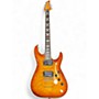 Used Schecter Guitar Research Omen Extreme 6 amber sunburst Solid Body Electric Guitar amber sunburst