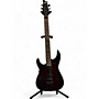 Used Schecter Guitar Research Used Schecter Guitar Research Omen Floyd Rose Left Handed Trans Red Electric Guitar Trans Red