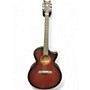 Used Schecter Guitar Research Orleans Stage Acoustic Maroon Acoustic Guitar Maroon