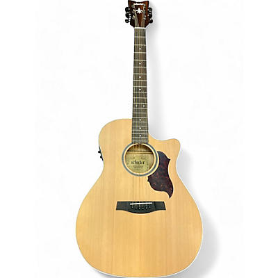 Schecter Guitar Research Used Schecter Guitar Research Orleans Studio Natural Acoustic Guitar