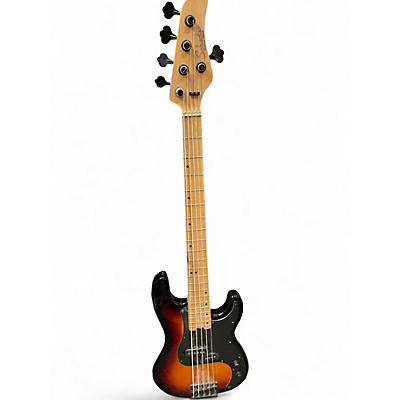 Used Schecter Guitar Research P5 2 Color Sunburst Electric Bass Guitar