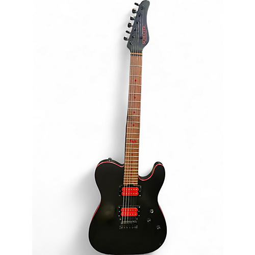 Used Schecter Guitar Research PA-SM/SH Black Solid Body Electric Guitar Black