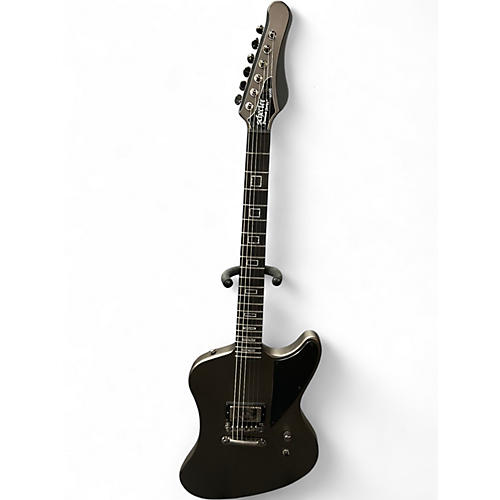 Used Schecter Guitar Research PAUL WILEY NOIR SATIN GRAY Solid Body Electric Guitar SATIN GRAY