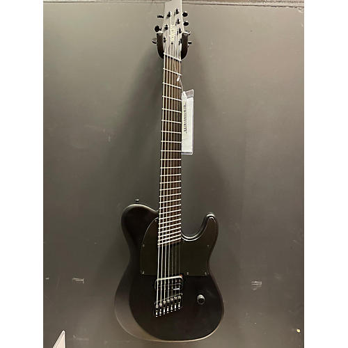 Schecter Guitar Research Used Schecter Guitar Research PT-7 MS Black Ops Black Solid Body Electric Guitar Black