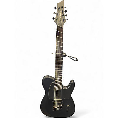 Used Schecter Guitar Research PT-7 MS Black Ops Black Solid Body Electric Guitar