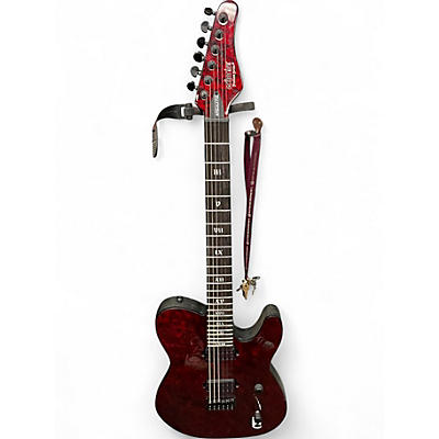 Used Schecter Guitar Research PT Apocalypse Red Reign Solid Body Electric Guitar