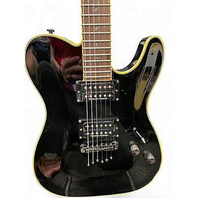 Used Schecter Guitar Research PT BLACKJACK BLACK Solid Body Electric Guitar