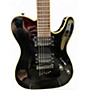 Used Schecter Guitar Research PT BLACKJACK BLACK Solid Body Electric Guitar BLACK