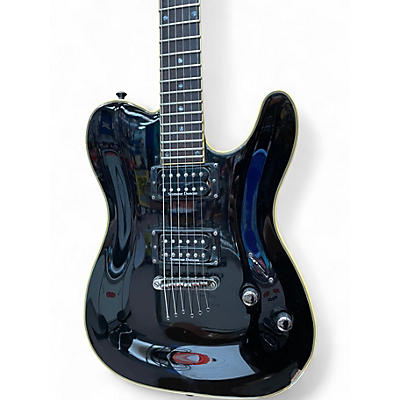 Used Schecter Guitar Research PT Black Solid Body Electric Guitar