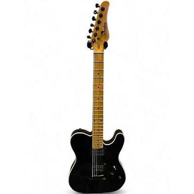 Used Schecter Guitar Research PT Black Solid Body Electric Guitar