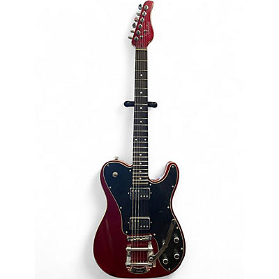 Used Schecter Guitar Research PT Burgundy Solid Body Electric Guitar