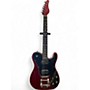 Used Schecter Guitar Research PT Burgundy Solid Body Electric Guitar Burgundy