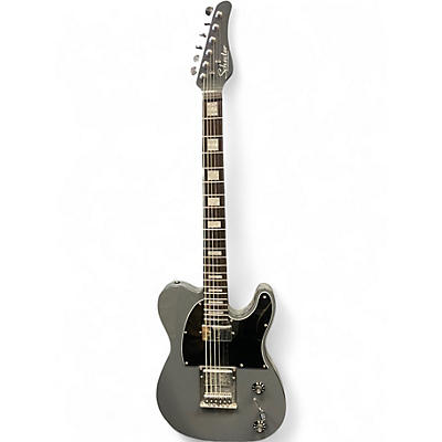 Used Schecter Guitar Research PT-EX Baritone Dorian Grey Solid Body Electric Guitar