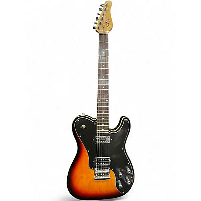 Used Schecter Guitar Research PT Fastback 2 Color Sunburst Solid Body Electric Guitar