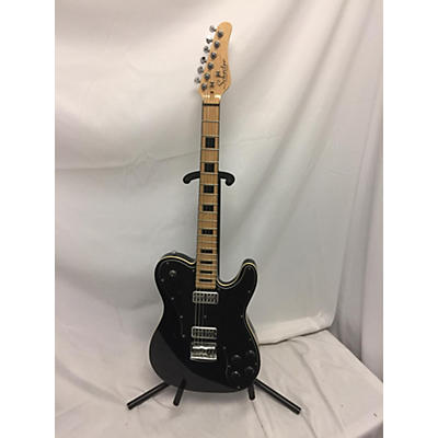 Schecter Guitar Research Used Schecter Guitar Research PT Fastback Black Solid Body Electric Guitar