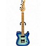Used Schecter Guitar Research PT Pro Blue Burst Solid Body Electric Guitar Blue Burst