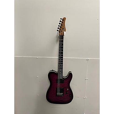 Schecter Guitar Research Used Schecter Guitar Research PT Pro Trans Purple Burst Solid Body Electric Guitar