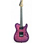 Used Schecter Guitar Research Used Schecter Guitar Research PT Pro Trans Purple Solid Body Electric Guitar Trans Purple