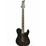 Used Schecter Guitar Research PT SLS EVIL TWIN Black Solid Body Electric Guitar Black