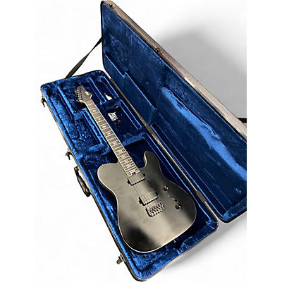 Used Schecter Guitar Research PT SLS Evil Twin Satin Black Solid Body Electric Guitar