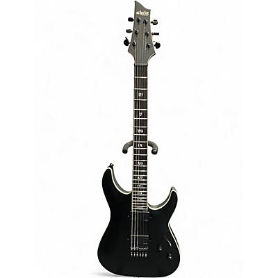 Used Schecter Guitar Research PT SLS Evil Twin Satin Black Solid Body Electric Guitar