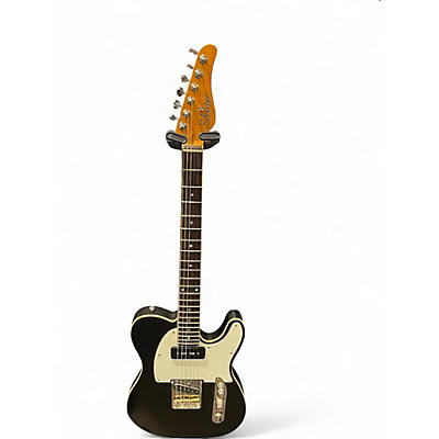 Used Schecter Guitar Research PT SPECIAL Black and White Solid Body Electric Guitar