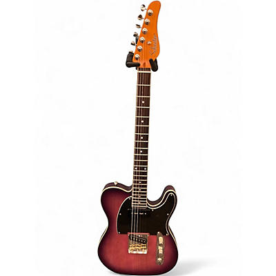 Used Schecter Guitar Research PT SPECIAL SATIN PURPLE Solid Body Electric Guitar