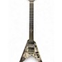 Used Schecter Guitar Research RANDY WEITZEL V-7 White Solid Body Electric Guitar White