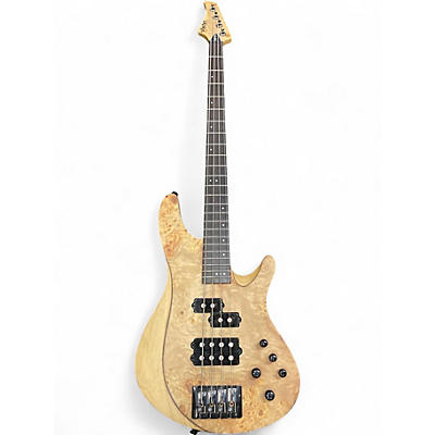 Used Schecter Guitar Research REAPER 4 Natural Electric Bass Guitar