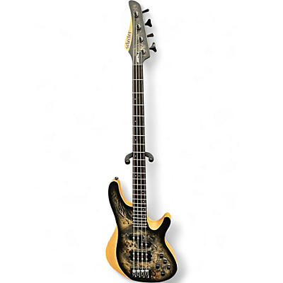Used Schecter Guitar Research REAPER 4 SATIN CHARCOAL BURST Electric Bass Guitar
