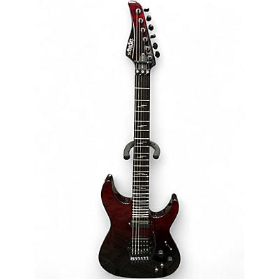 Used Schecter Guitar Research REAPER 6 FR S ELITE BLOOD BURST Solid Body Electric Guitar