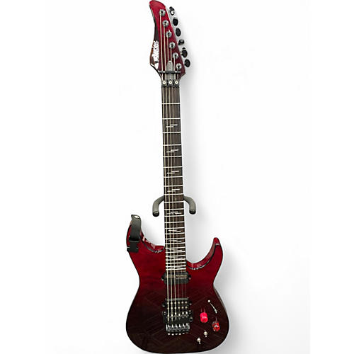 Used Schecter Guitar Research REAPER 6 FR S ELITE Crimson Red Trans Solid Body Electric Guitar Crimson Red Trans